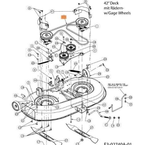COURROIE ORIGINALE EMAK C75404060C