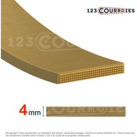 Courroie plate agrafable CP3-20-6000