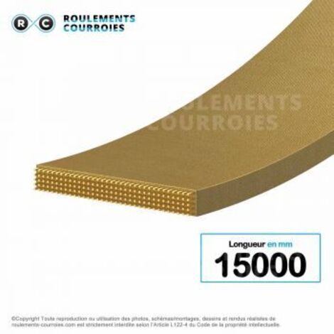 Courroie plate agrafable ref CP3-35-15000