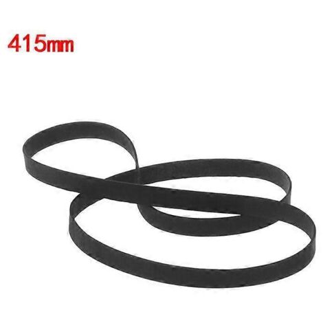 Courroie plate de 5 mm de large pour magnétophone à cassettes, courroie standard assortie pour enregistreur - pliée en deux, 415 mm -