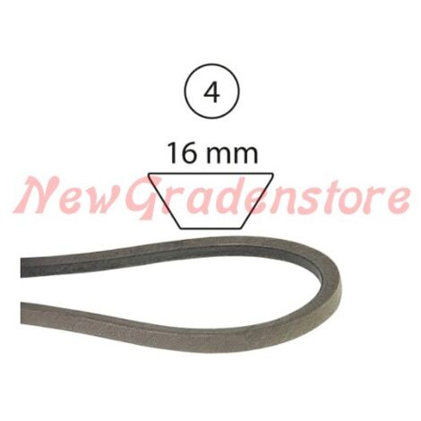 Courroie pour lames de tracteur de pelouse MTD RZT 54'' 5/8''x143'' 75404138 520491