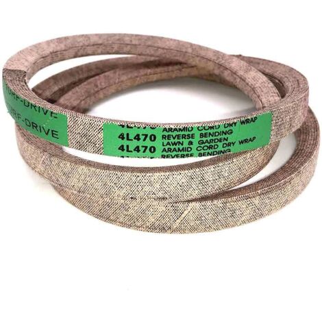 Courroie renforcée kevlar pour tondeuse 4L470
