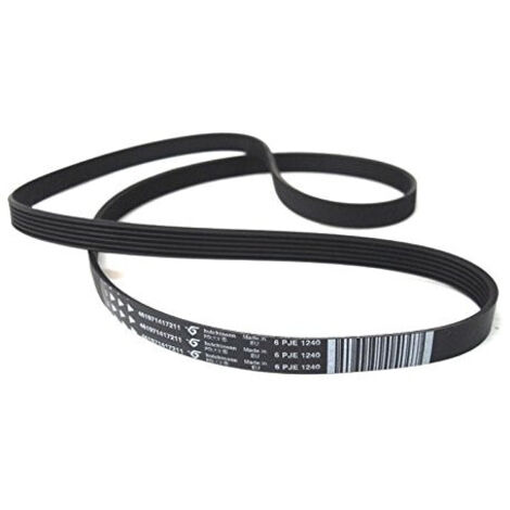 Courroie striee 1240 J6 pour Lave-Linge WHIRLPOOL 480111100187