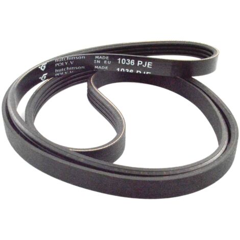 Courroie striée électroménager Hutchinson élastique 1036 PJE 4