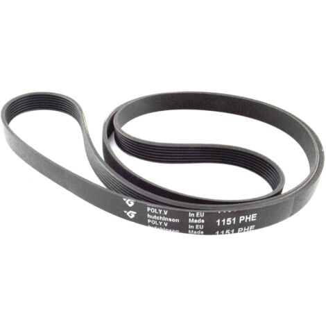 Courroie striée électroménager Hutchinson élastique 1151 PHE 7