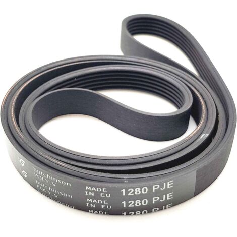 Courroie striée électroménager Hutchinson élastique 1280 PJE 6