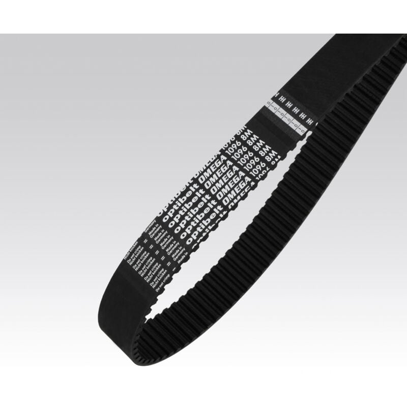 Courroie synchrone OPTIBELT, 1000mm x 20mm, pas : 8mm, 125 dents