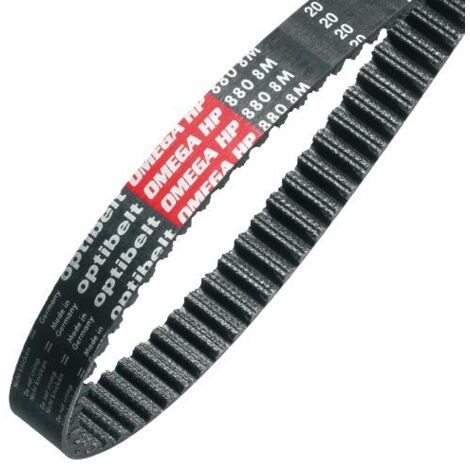 Courroie synchrone OPTIBELT Caoutchouc, 700mm x 15mm, 140 dents ( Prix pour 1 )