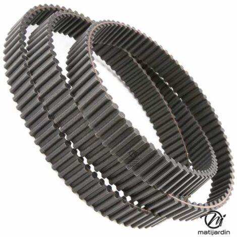 Courroie tondeuse 1800DS8M25 double denture prix éco  25 x 1800 mm