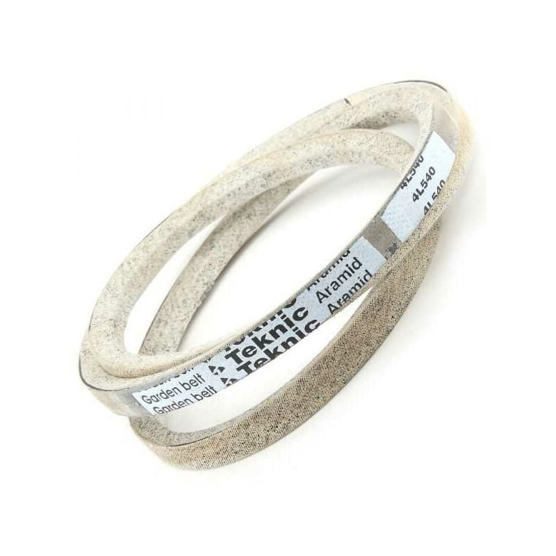 Courroie tondeuse 4L540 Teknic Kevlar Trapézoïdale 12,7 mm x 1372 mm