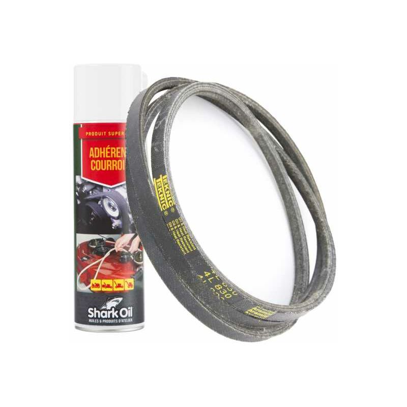 Teknic - Courroie tondeuse 4L830 Kevlar 12,7 x 2108 mm avec adhérent