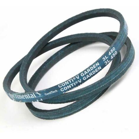 Courroie tondeuse Continental 3L450 kevlar trapézoïdale  9,5 x 1143 mm