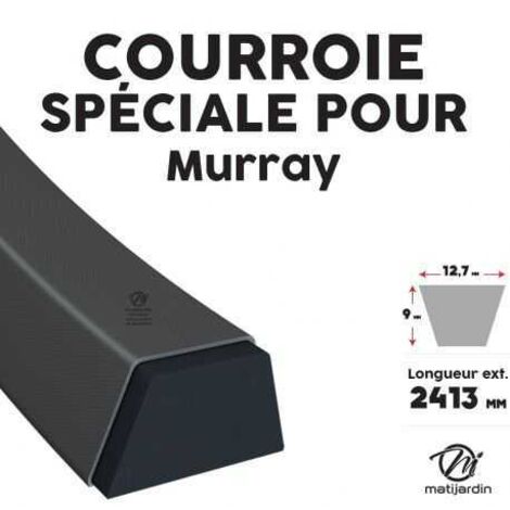 Courroie tondeuse Murray 37 x 61 12,7 x 2413 mm