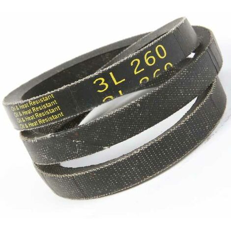 Courroie tondeuse Tiger Belts 3L260 kevlar trapézoïdale  9,5 x 660 mm