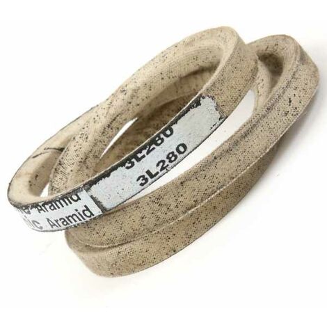 Courroie tondeuse Tiger Belts 3L280 kevlar trapézoïdale  9,5 x 711 mm