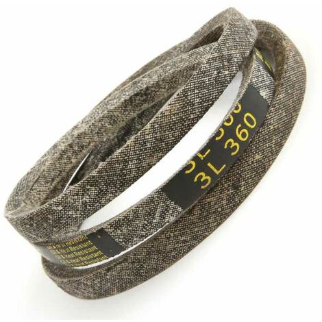 Courroie tondeuse Tiger Belts 3L360 kevlar trapézoïdale  9,5 x 914 mm