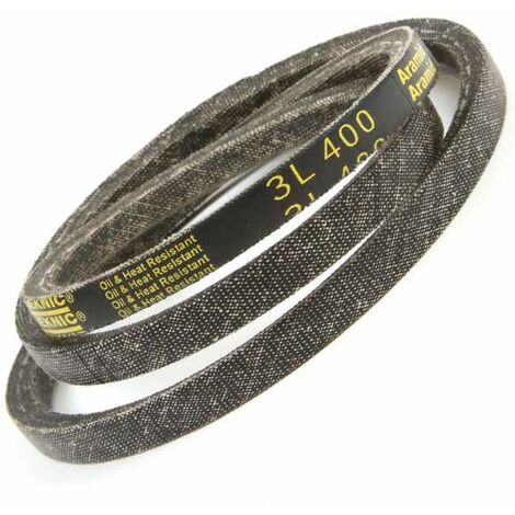 Courroie tondeuse Tiger Belts 3L400 kevlar trapézoïdale  9,5 x 1016 mm