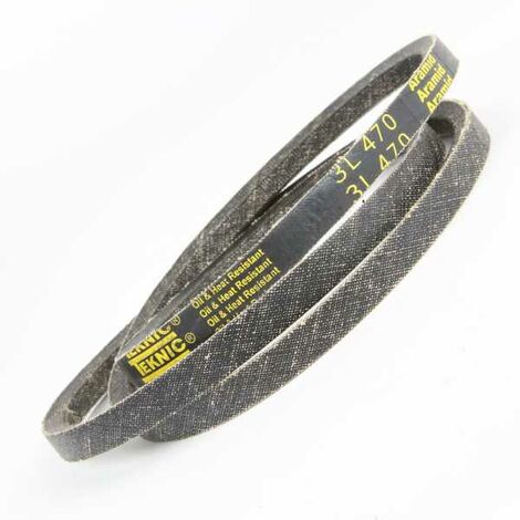 Courroie tondeuse Tiger Belts 3L470 kevlar trapézoïdale  9,5 x 1194 mm