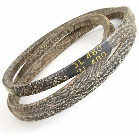 Courroie tondeuse Tiger Belts 3L480 kevlar trapézoïdale  9,5 x 1219 mm