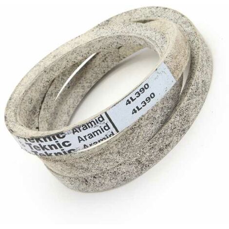 Courroie tondeuse Tiger Belts 4L390 kevlar trapézoïdale  12,7 x 991 mm
