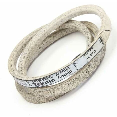 Courroie tondeuse Tiger Belts 4L470 kevlar trapézoïdale  12,7 x 1194 mm