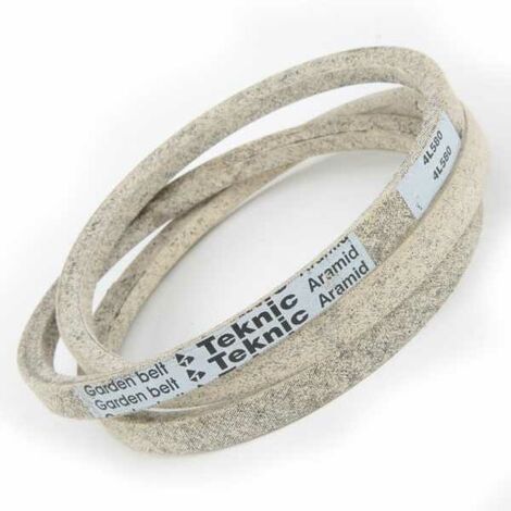 Courroie tondeuse Tiger Belts 4L580 kevlar trapézoïdale  12,7 x 1473 mm