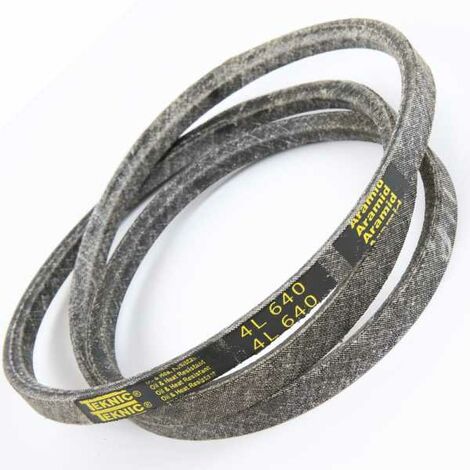 Courroie tondeuse Tiger Belts 4L640 kevlar trapézoïdale  12,7 x 1626 mm