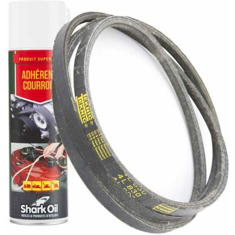 Courroie tondeuse Tiger Belts 4L830 kevlar trapézoïdale  12,7 x 2108 mm + adhérent