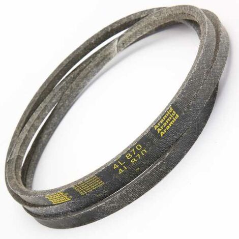 Courroie tondeuse Tiger Belts 4L870 kevlar trapézoïdale  12,7 x 2210 mm