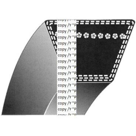 COURROIE trapézoïdale AYP - HUSQVARNA - PARTNER - JONSERED - ROPER 532.1259.07 - 125-907 532125907 - 125-907 COMPATIBLE - 012625