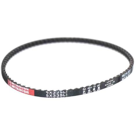 Courroie trapézoïdale crantée 5X335C