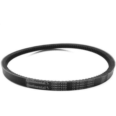 Courroie trapézoidale crantée Contitech Conti V FO CX38 22 x 965 Li / 1024 Ld