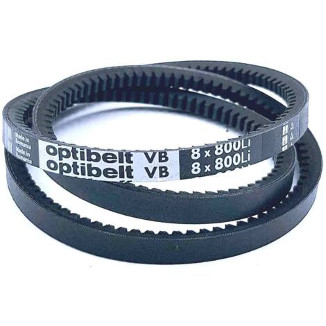 Courroie trapézoidale crantée Optibelt VB 8X800 Li