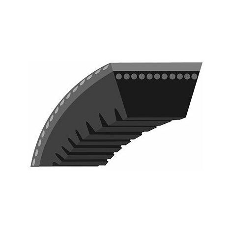 Courroie Trapézoïdale Crantée Qualité D'origine Mtd, Wheel Horse, Jacobsen, Toro ( Section: 3/8'', L: 40''). Remplace Origine: 7