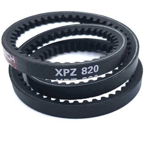Courroie trapézoidale crantée XPZ820