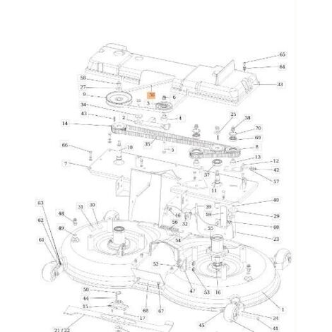 COURROIE trapézoïdale d'origine EMAK SGN272731248