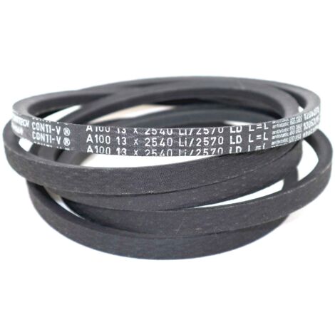 Courroie trapézoidale lisse Contitech Conti V A100 13 x 2540 Li / 2570 Ld