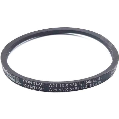 Courroie trapézoidale lisse Contitech Conti V A21 13 x 535 Li / 565 Ld