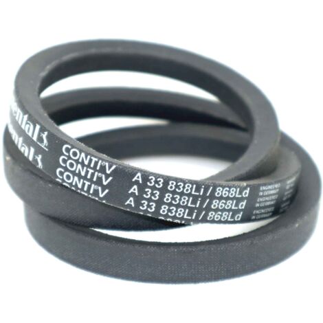 Courroie trapézoidale lisse Contitech Conti V A33 13 x 838 Li / 868 Ld