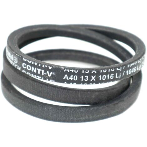Courroie trapézoidale lisse Contitech Conti V A40 13 x 1016 Li / 1046 Ld