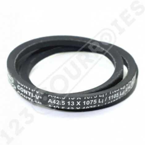 Courroie trapézoidale lisse Contitech Conti V A42.5 13 x 1075 Li / 1105 Ld