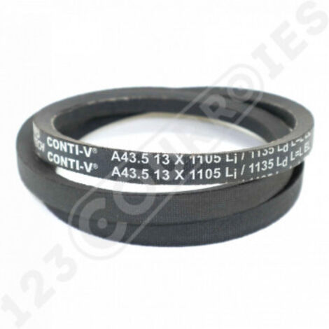 Courroie trapézoidale lisse Contitech Conti V A43.5 13 x 1105 Li / 1135 Ld