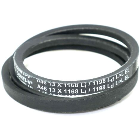 Courroie trapézoidale lisse Contitech Conti V A46 13 x 1168 Li / 1198 Ld
