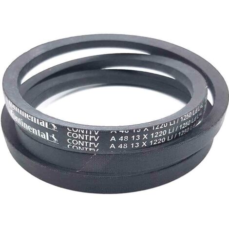 Courroie trapézoidale lisse Contitech Conti V A48 13 x 1220 Li / 1250 Ld