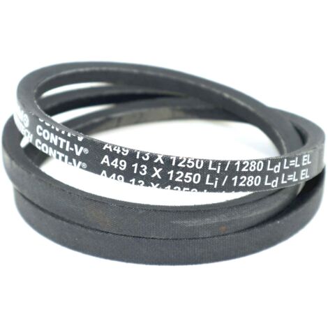 Courroie trapézoidale lisse Contitech Conti V A49 13 x 1250 Li / 1280 Ld
