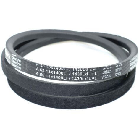 Courroie trapézoidale lisse Contitech Conti V A55 13 x 1400 Li / 1430 Ld
