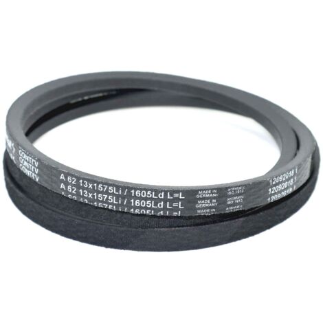 Courroie trapézoidale lisse Contitech Conti V A62 13 x 1575 Li / 1605 Ld