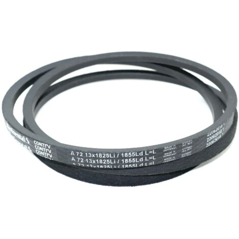 Courroie trapézoidale lisse Contitech Conti V A72 13 x 1825 Li / 1855 Ld