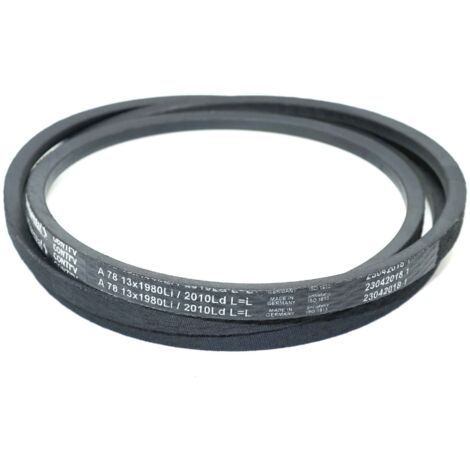 Courroie trapézoidale lisse Contitech Conti V A78 13 x 1980 Li / 2010 Ld