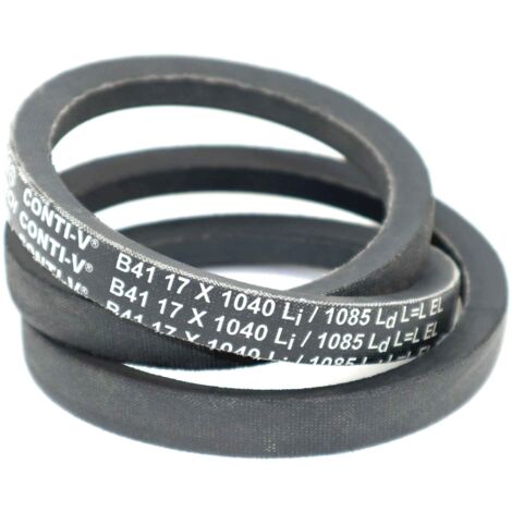 Courroie trapézoidale lisse Contitech Conti V B41 17 x 1040 Li / 1085 Ld